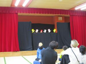 人形劇の様子